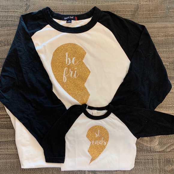 Mommy and Me Raglan Tee Shirts - Picture 2 of 4
